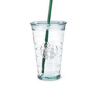 ISO VENTI 20 oz STARBUCKS GLASS TUMBLER CUP